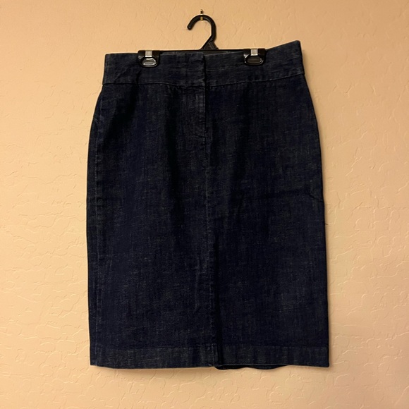 J. Crew Stretch Denim Skirt - Picture 13 of 15